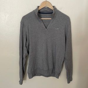 EUC Vineyard Vines Grey Pullover. Small